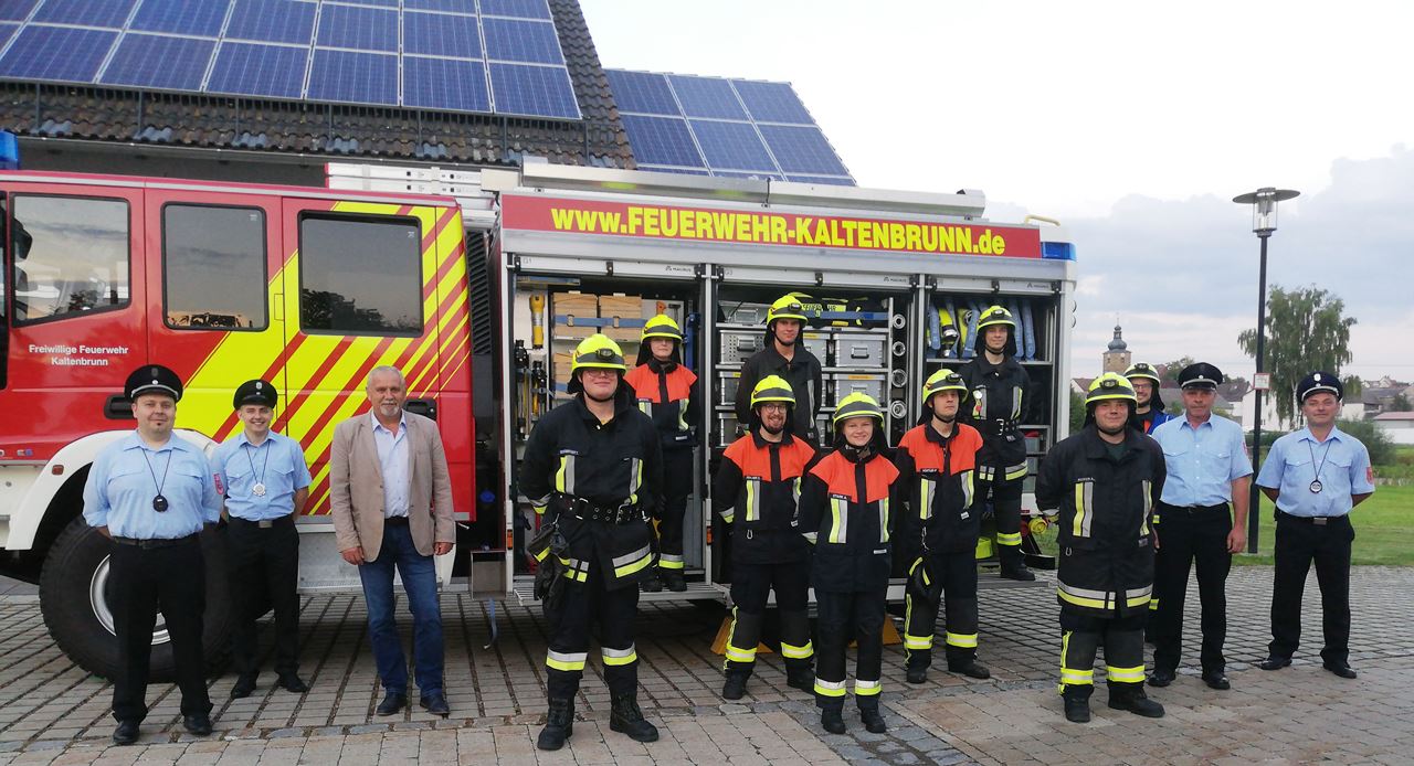 Feuerwehr Kaltenbrunn FFW Leistungsprüfung Gerhard Müller