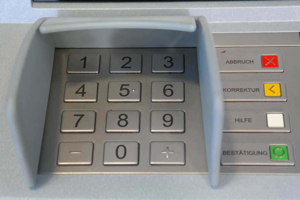 Geldautomat Bank Symbol