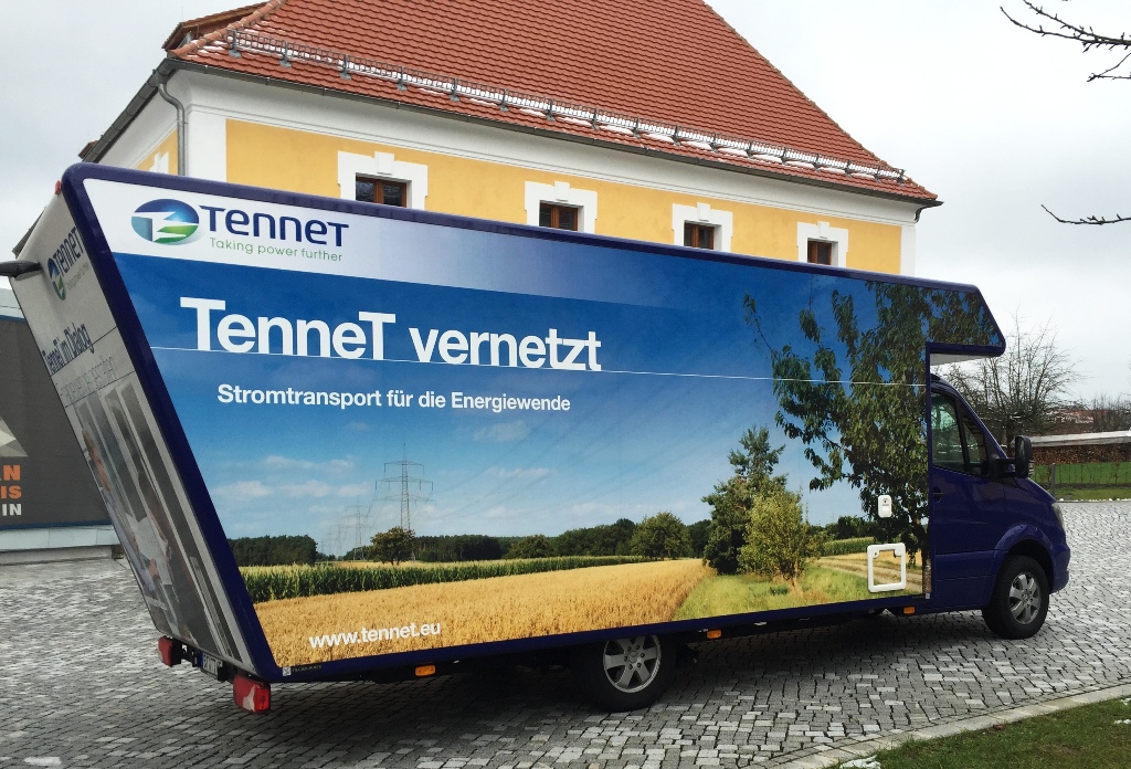 Tennet-Info in Parkstein
