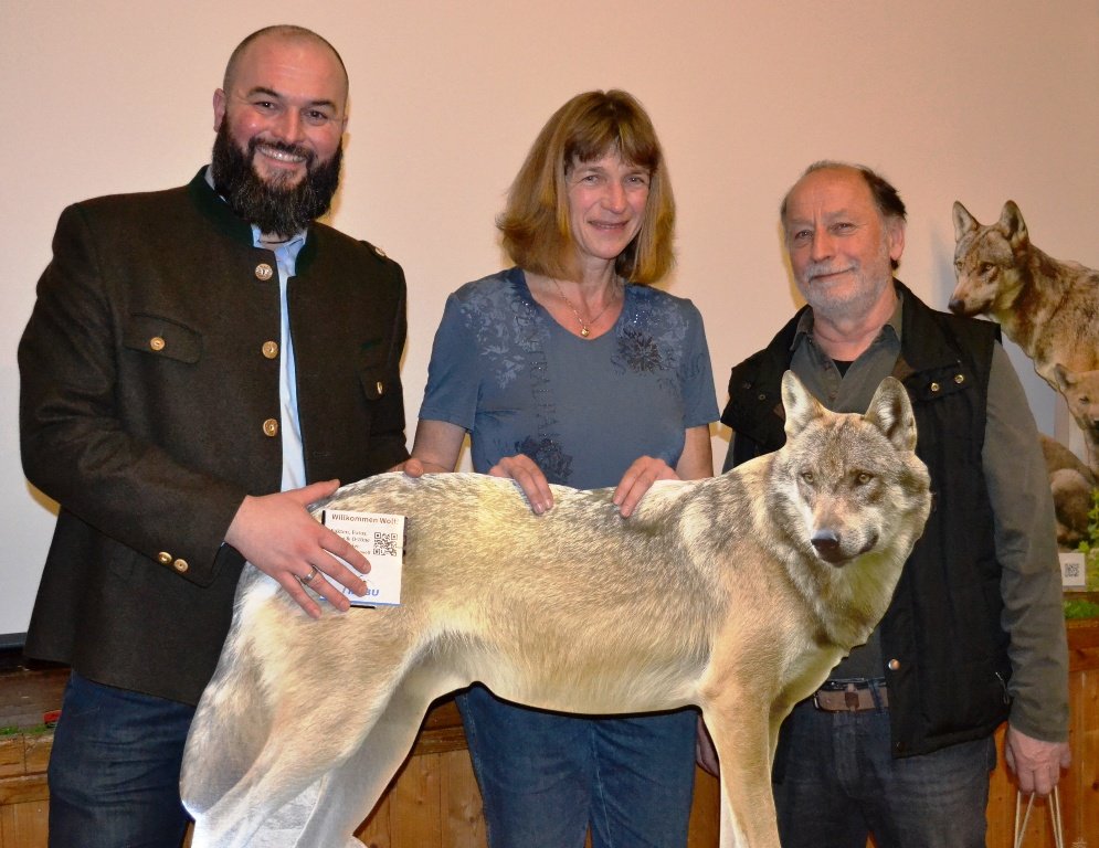 Wolf Vortrag Landesbund für Vogelschutz Bayern LBV