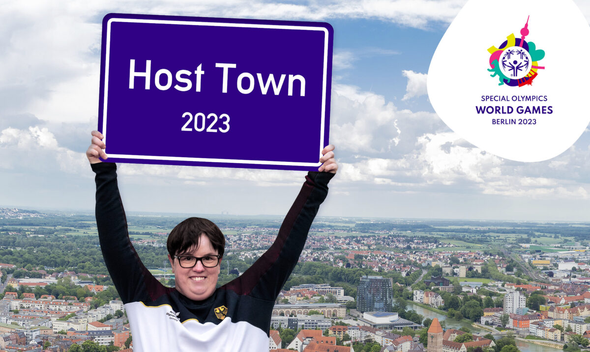 „Wir sind Host Town!“, hieß es Ende Januar, als bekannt wurde, dass die gemeinsame Bewerbung der Stadt Weiden und des Landkreises Neustadt/WN von Erfolg gekrönt war. Foto: Special Olympics