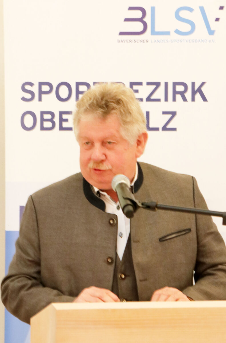 Der zweite Windischeschenbacher Bürgermeister Erich Sperber war der Gastgeber der Veranstaltung. Bild: Stephan Landgraf