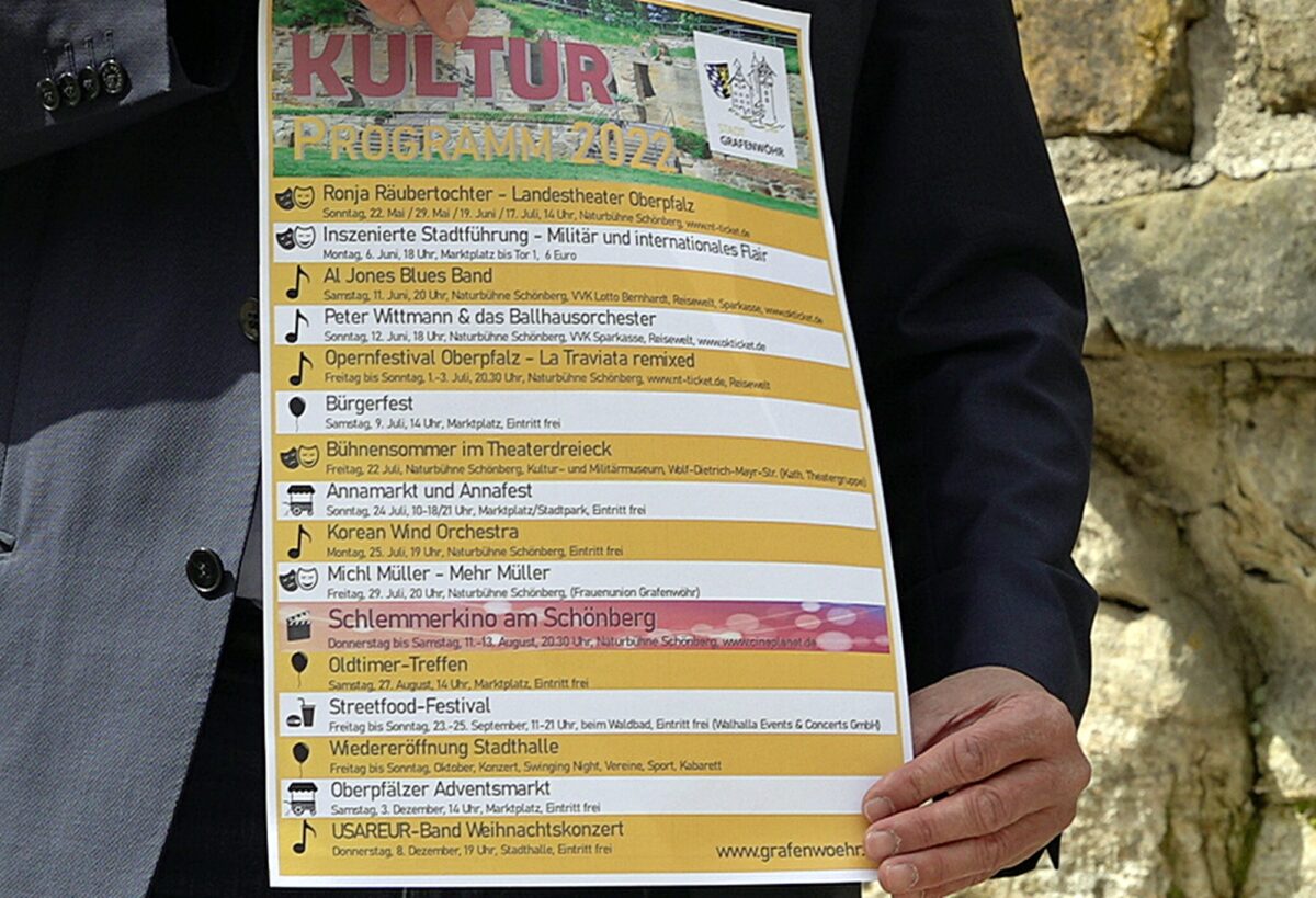 Das Programm des Kultursommers bietet vielerlei kulturelle Veranstaltungen. Bild: Jürgen Masching