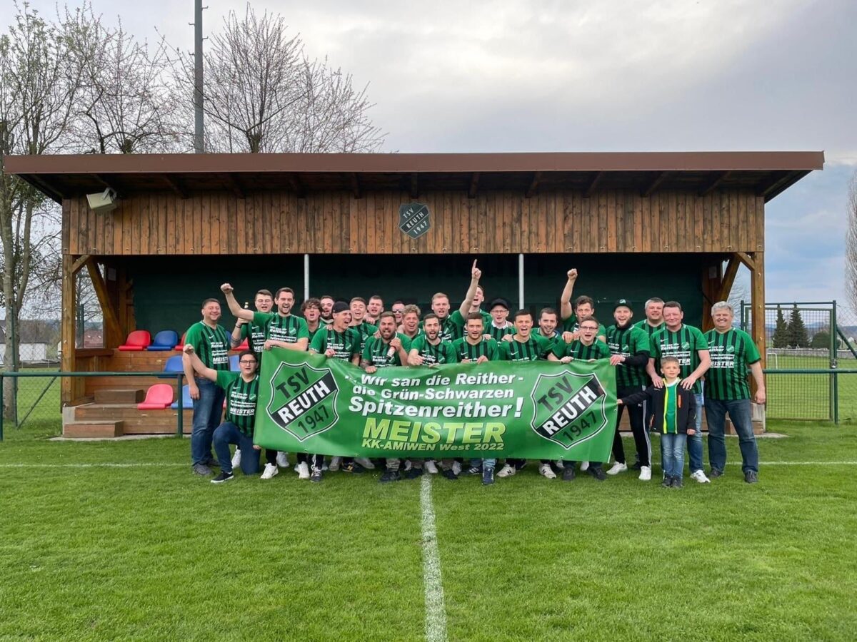 Die Meistermannschaft des TSV Reuth. Foto: TSV Reuth