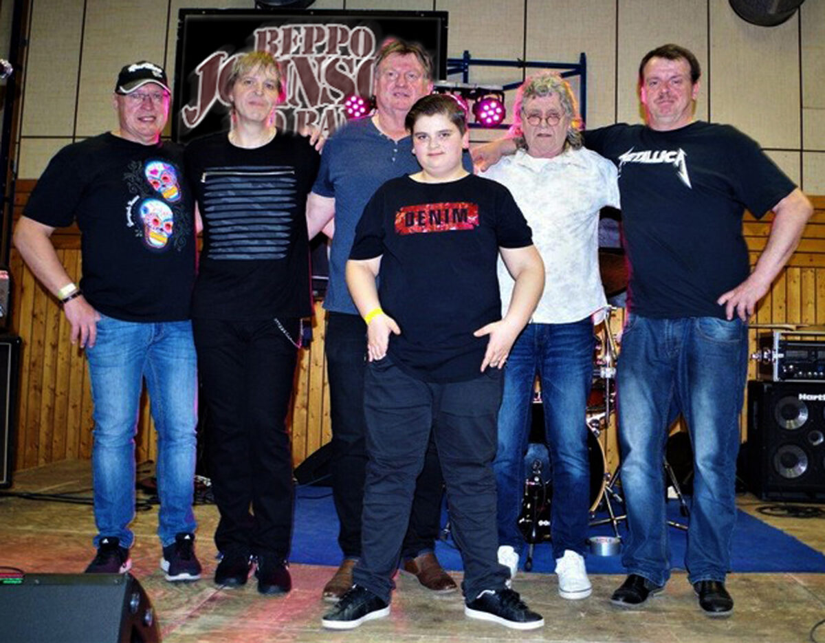 Seit 35 Jahren auf vielen Bühnen in Deutschland unterwegs: Die Beppo-Johnson-Lio-Band