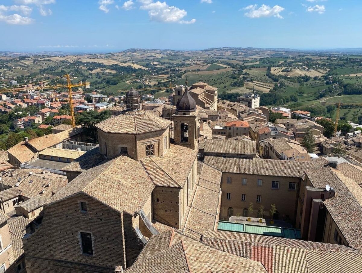 Über den Dächern von Macerata. Foto: Stadt Weiden