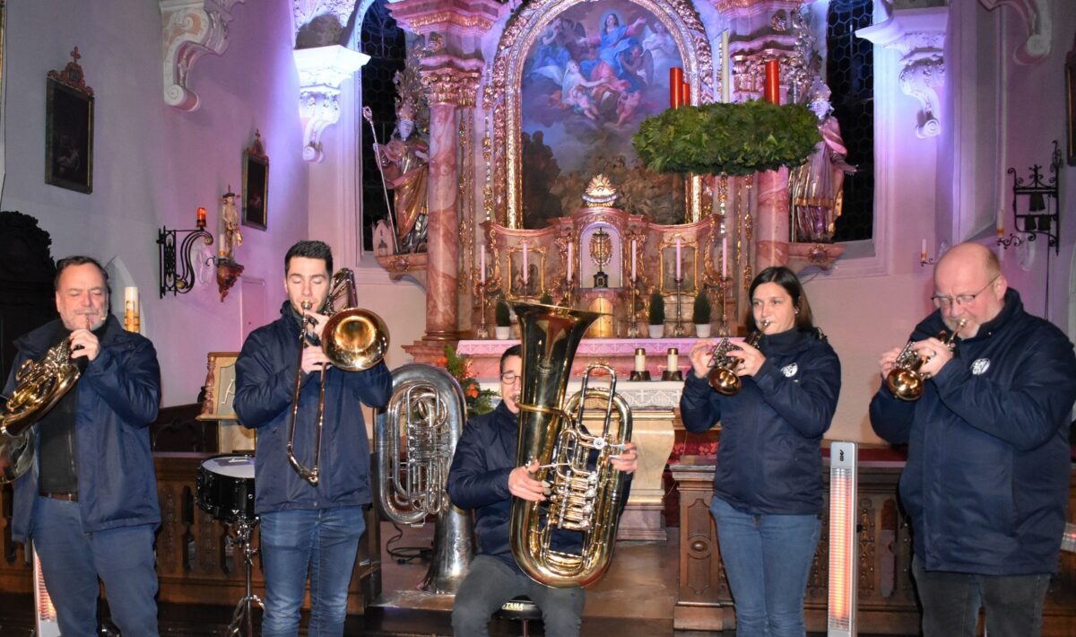 Adventskonzert von Harmonic Brass aus München in der Mariä-Himmelfahrtskirche