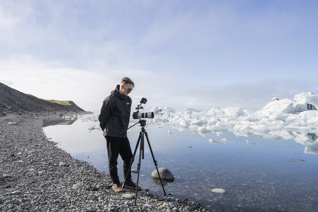 Für einen Kunden wurde die Kamera sogar in Island ausgepackt. Foto: Bewegterblick