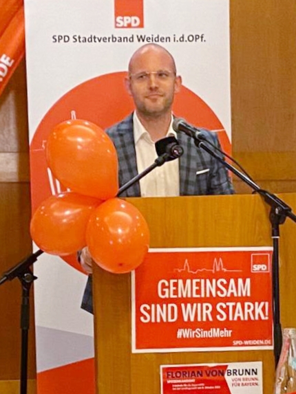 Christopher Birner. Foto: SPD-Stadtverband Weiden