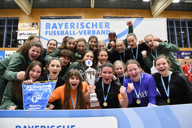 Der FC Forstern war ein Underdog bei der Bayerischen Hallenmeisterschaft. Foto: BFV/Philipp Schmatloch