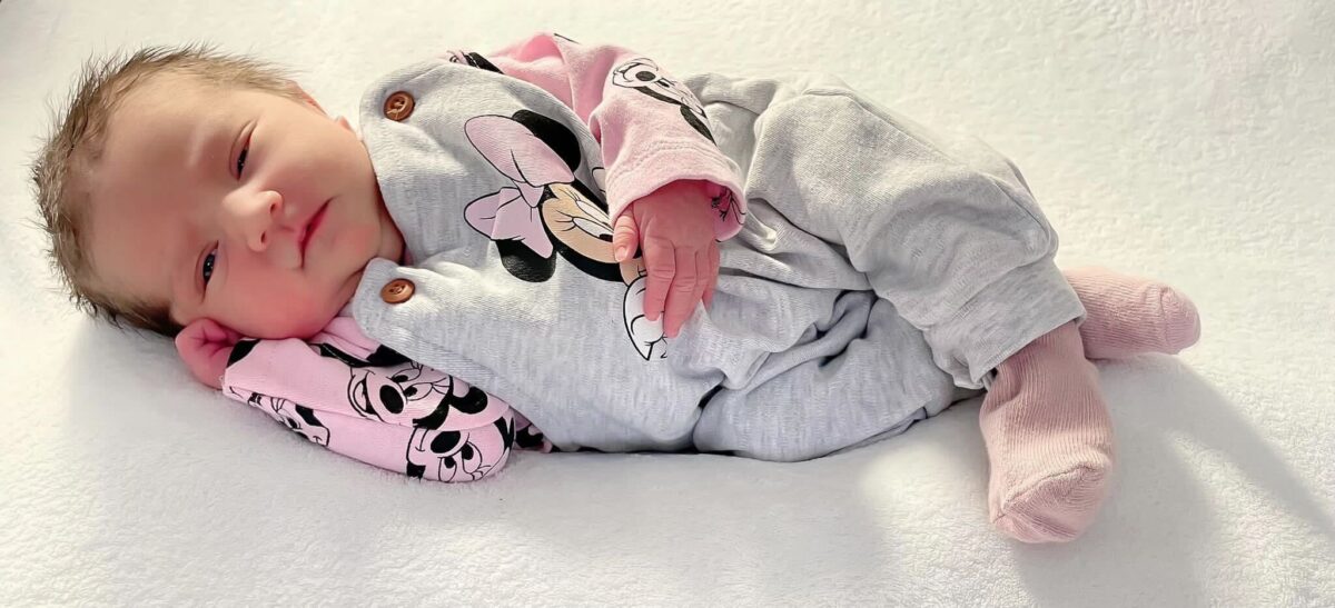Am 21. Februar wurde die kleine Emilia geboren. Foto: Privat
