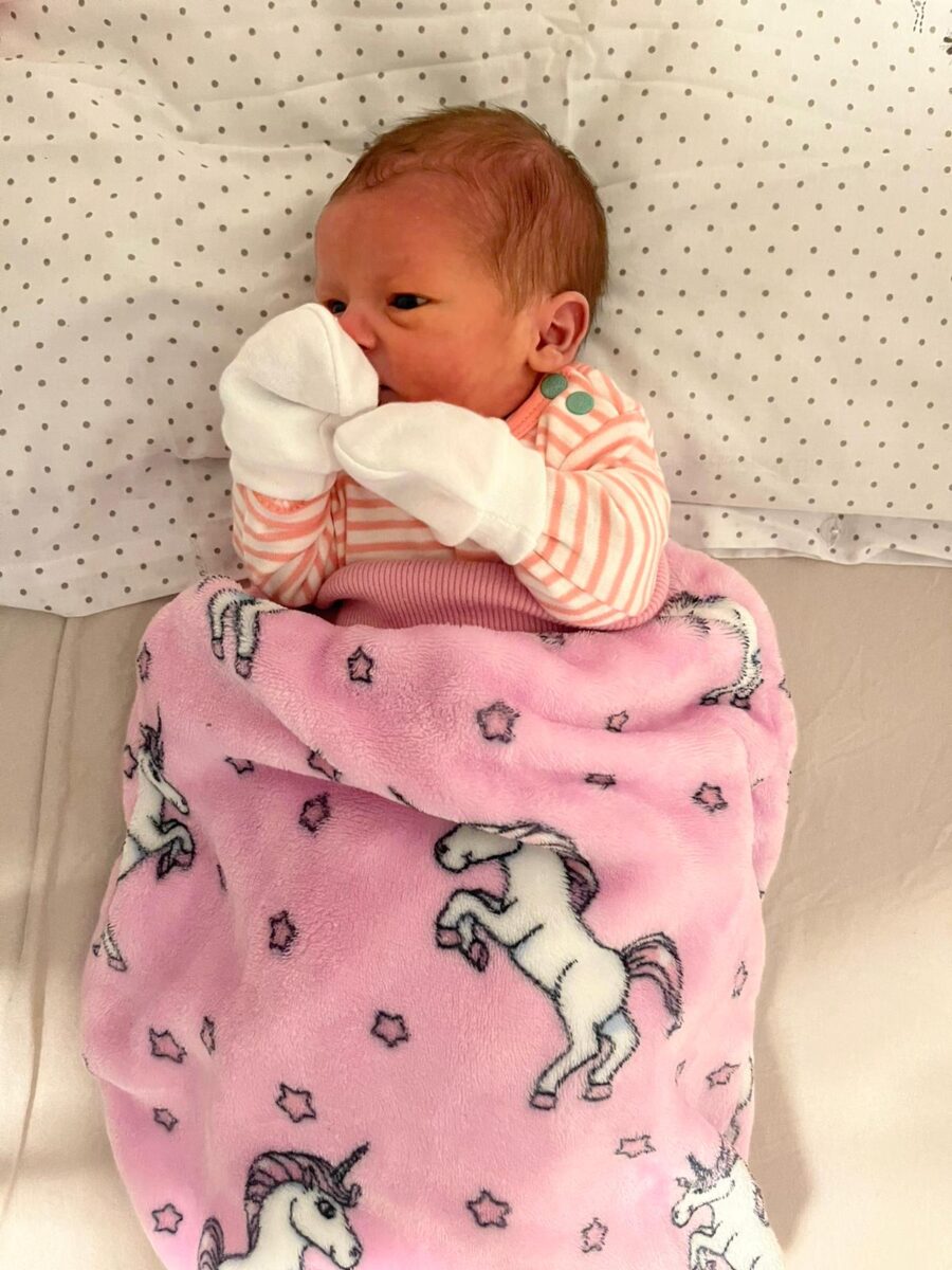 Am 2. März wurde die kleine Emelie geboren. Foto: Privat