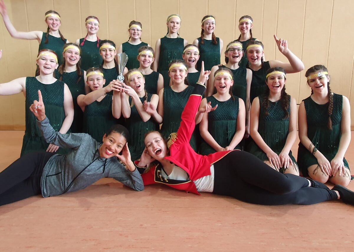 Die Freaky Dancers holten den ersten Preis bei den Teens. Foto: SV Grafenwöhr Tanzen