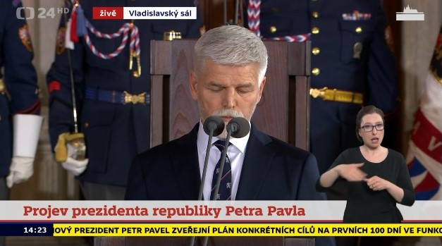 Česká republika: nový prezident složil přísahu