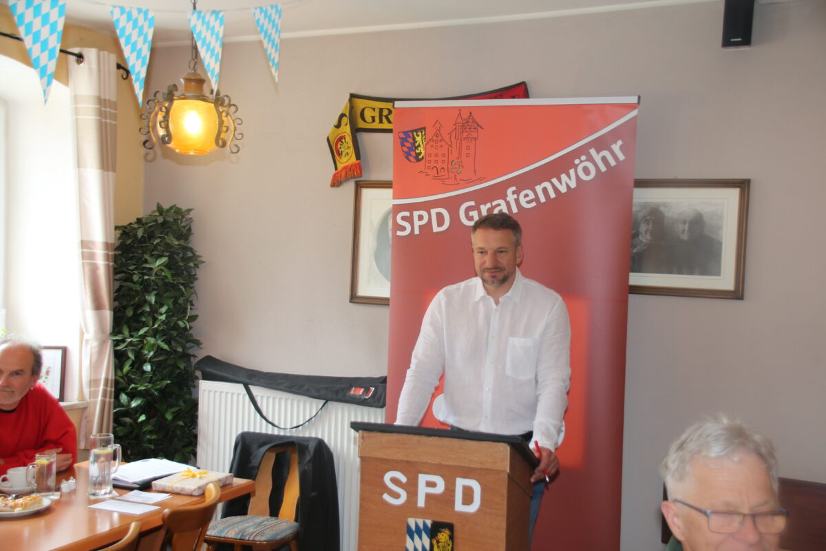 SPD-Ortsvorsitzender Timo Schön kann auf ein ereignisreiches Jahr zurückblicken. Foto: Stefan Neidl