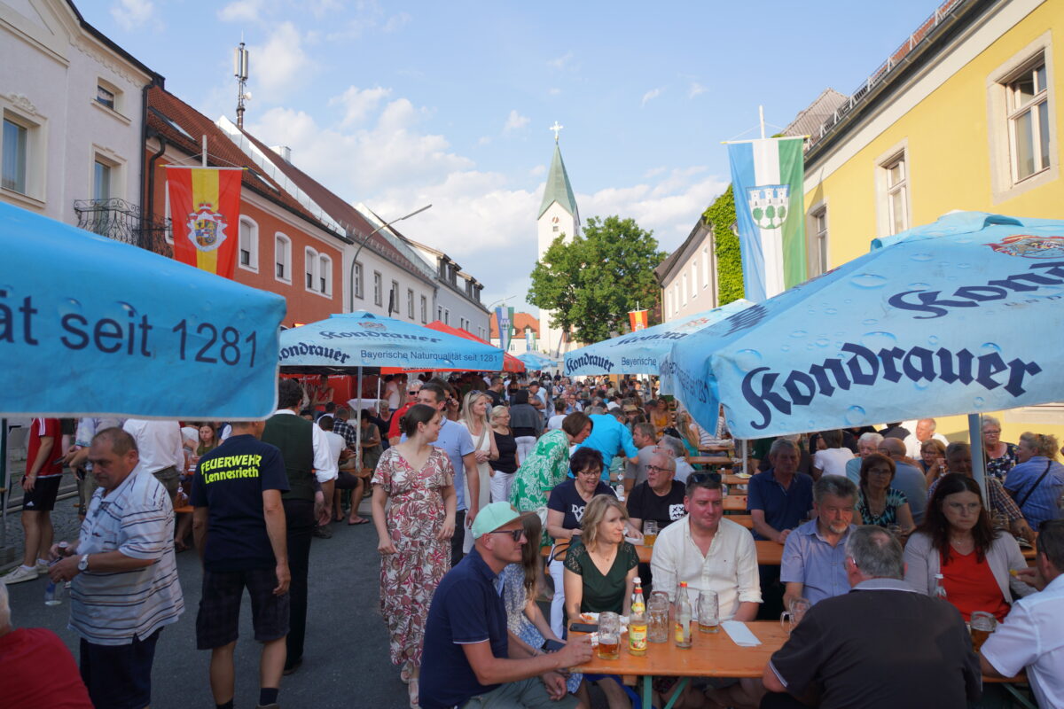 Bürgerfest Waldthurn 2023. Foto: Franz Völkl