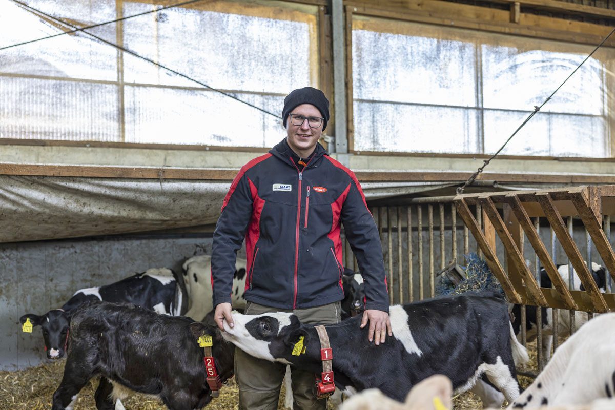 Kevin Weigl will den Familienbetrieb als künftiger Betriebsleiter fortführen. Foto: OberpfalzECHO/David Trott