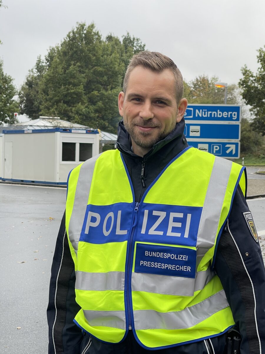 Bundespolizei Übergang Waidhaus Kontrollen Flüchtlinge