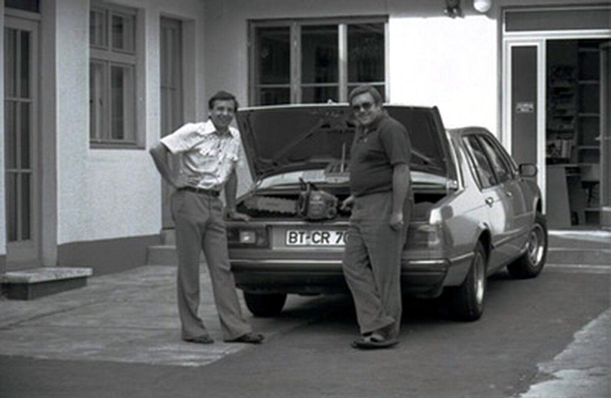 1969 stiegen die beiden Söhne, Helmut und Hermann in die Firma ein. Foto: Wolfgang Hübner