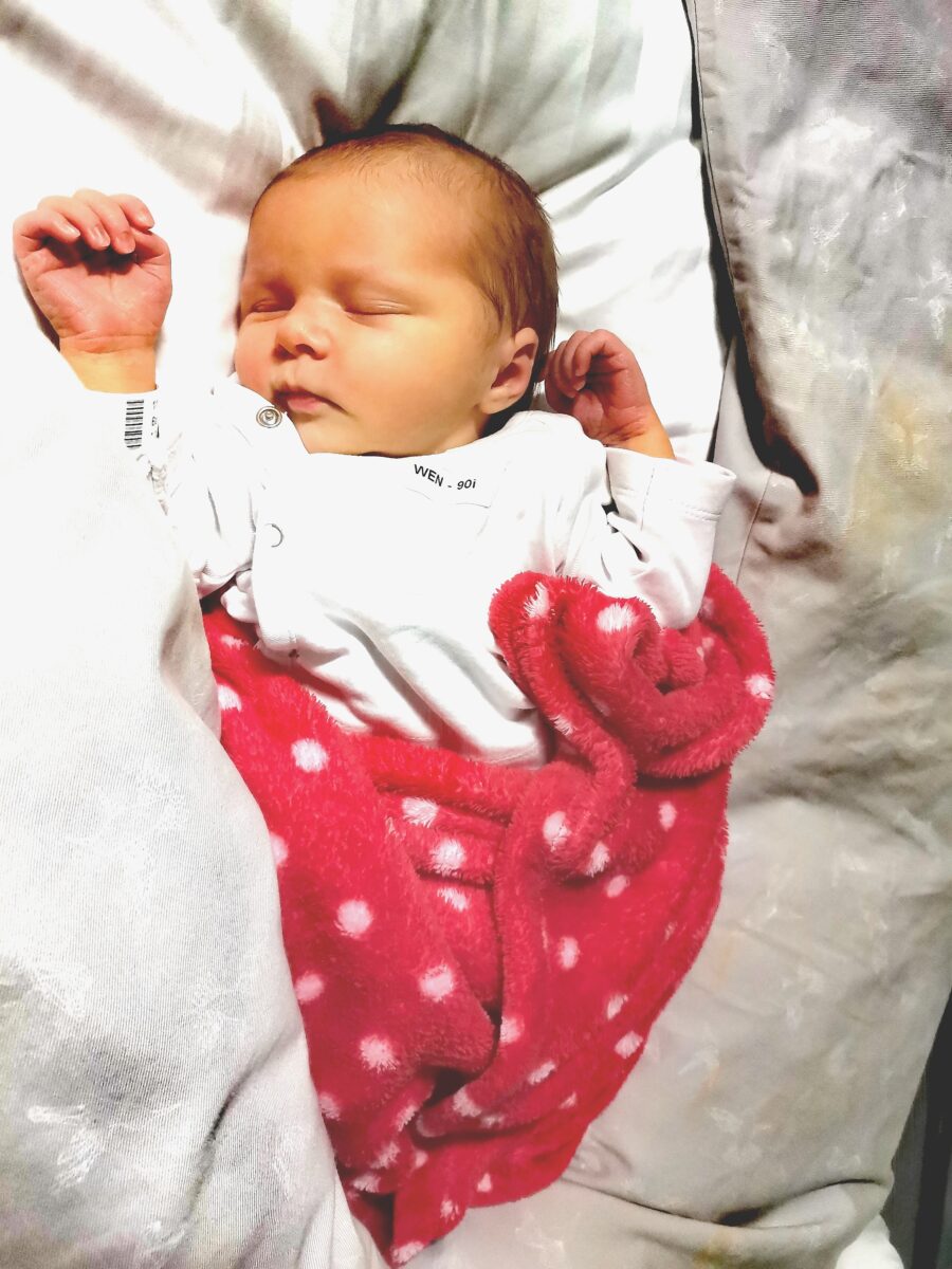 Die kleine Mia-Sophie kam am 13. November auf die Welt. Foto: Privat