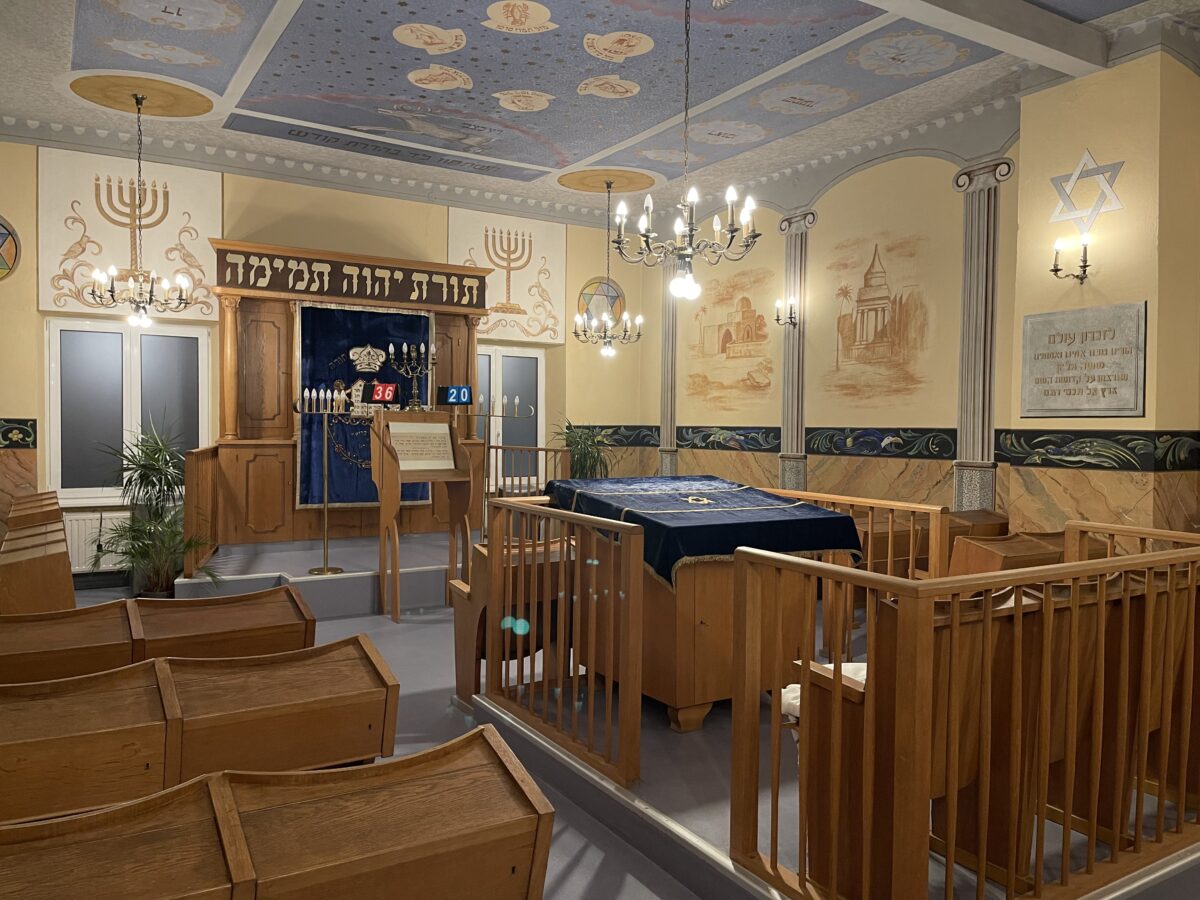 Auch der Betsaal der Synagoge war 1938 verwüstet worden. Foto: Christine Ascherl