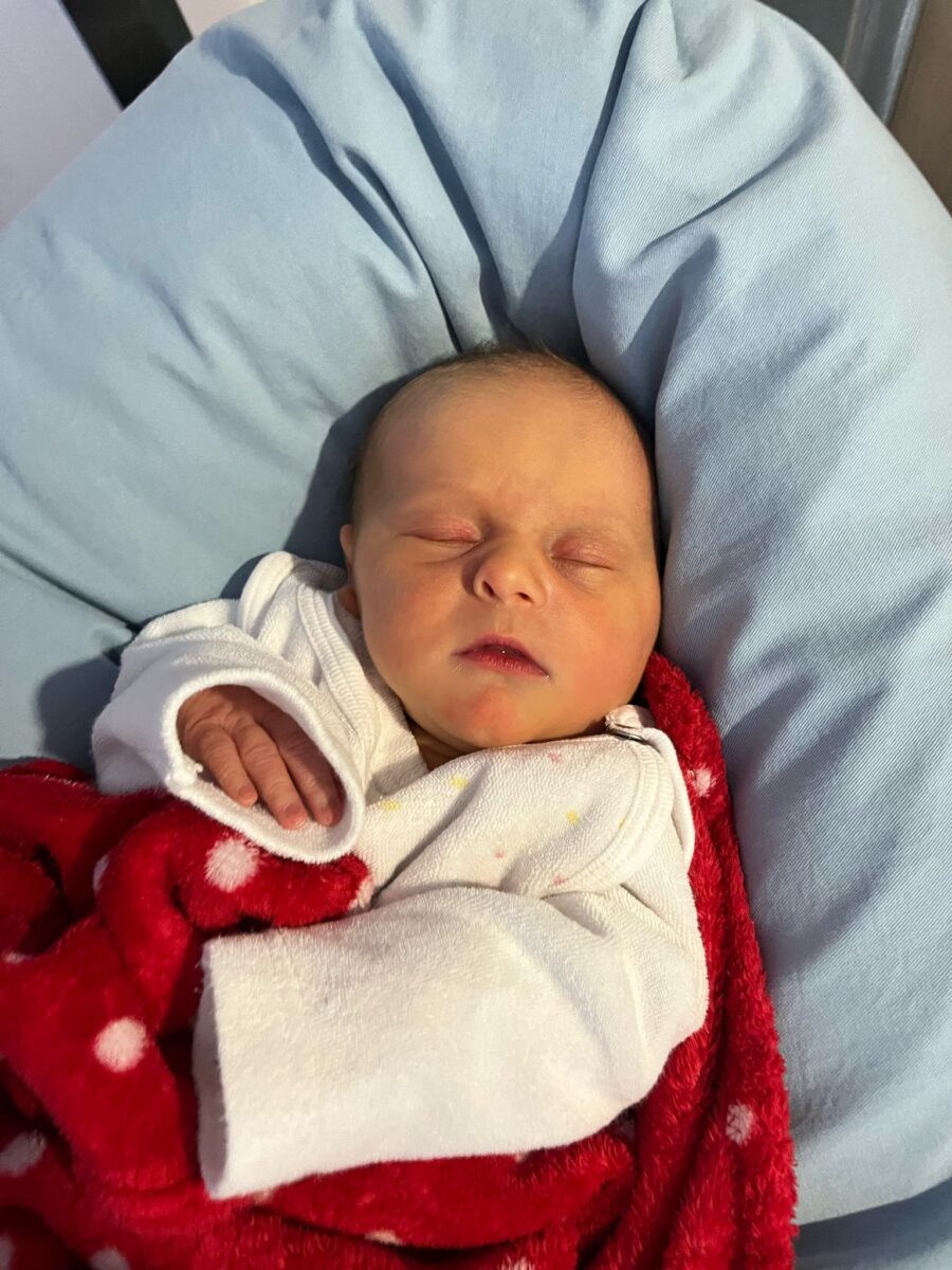 Die kleine Ella kam am 28. Februar auf die Welt. Foto: Privat