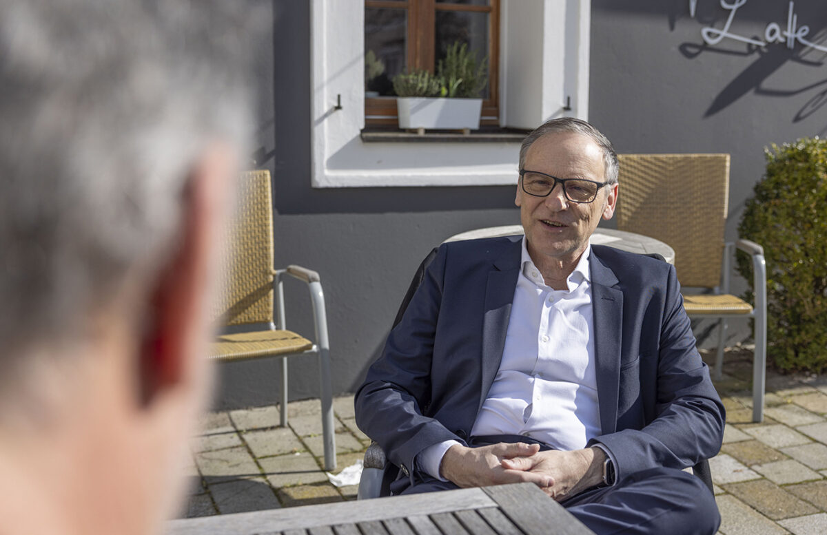 Waldsassens Bürgermeister Bernd Sommer im Echo-Interview. Foto: David Trott