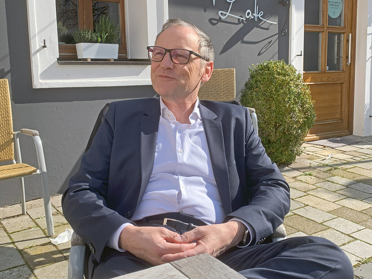 Waldsassens Bürgermeister Bernd Sommer im Echo-Interview. Foto: Jürgen Herda