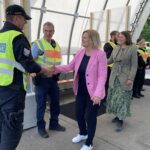 Nancy Faeser Bundespolizei Waidhaus Grenzkontrolle Ulrichsberg